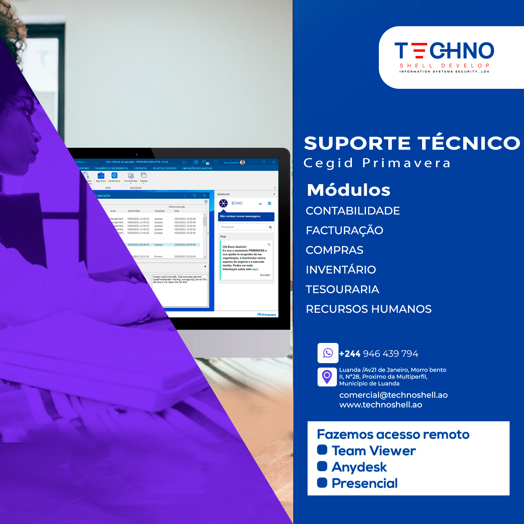 Suporte Técnico Cegid Primavera